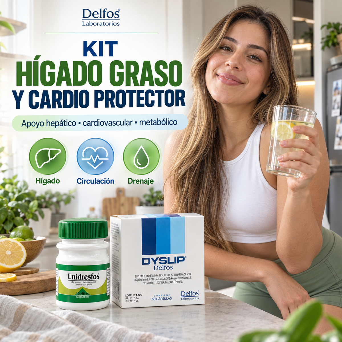 Kit Hígado Graso y Cardio Protector: Unidres y Dyslip
