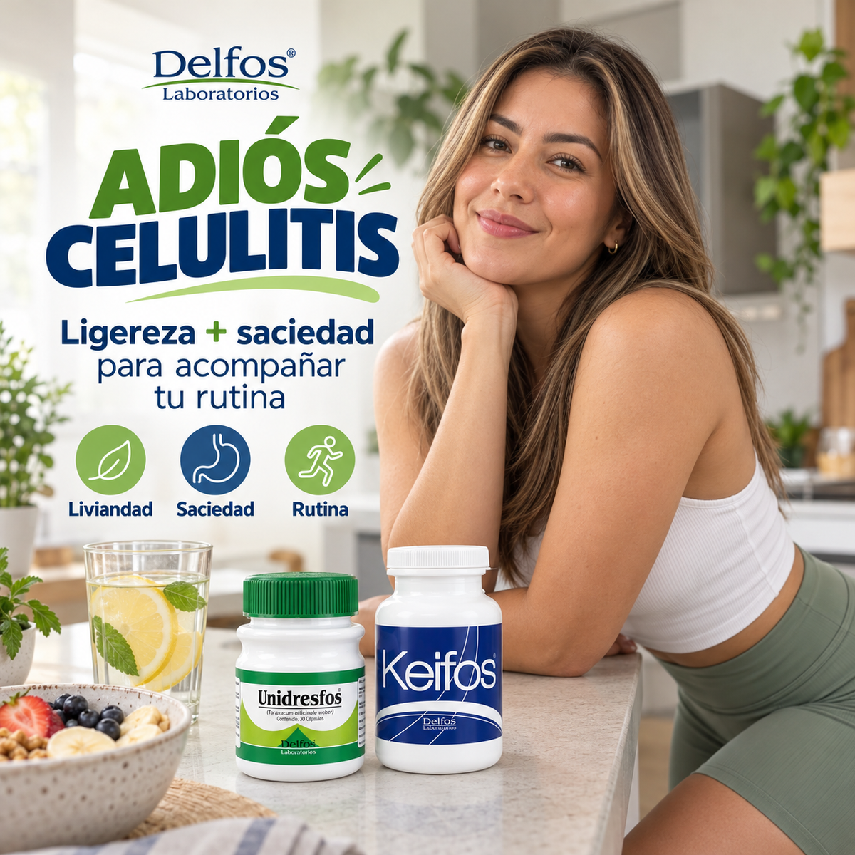 Adiós celulitis: Keifos y Unidres para acompañar tu rutina