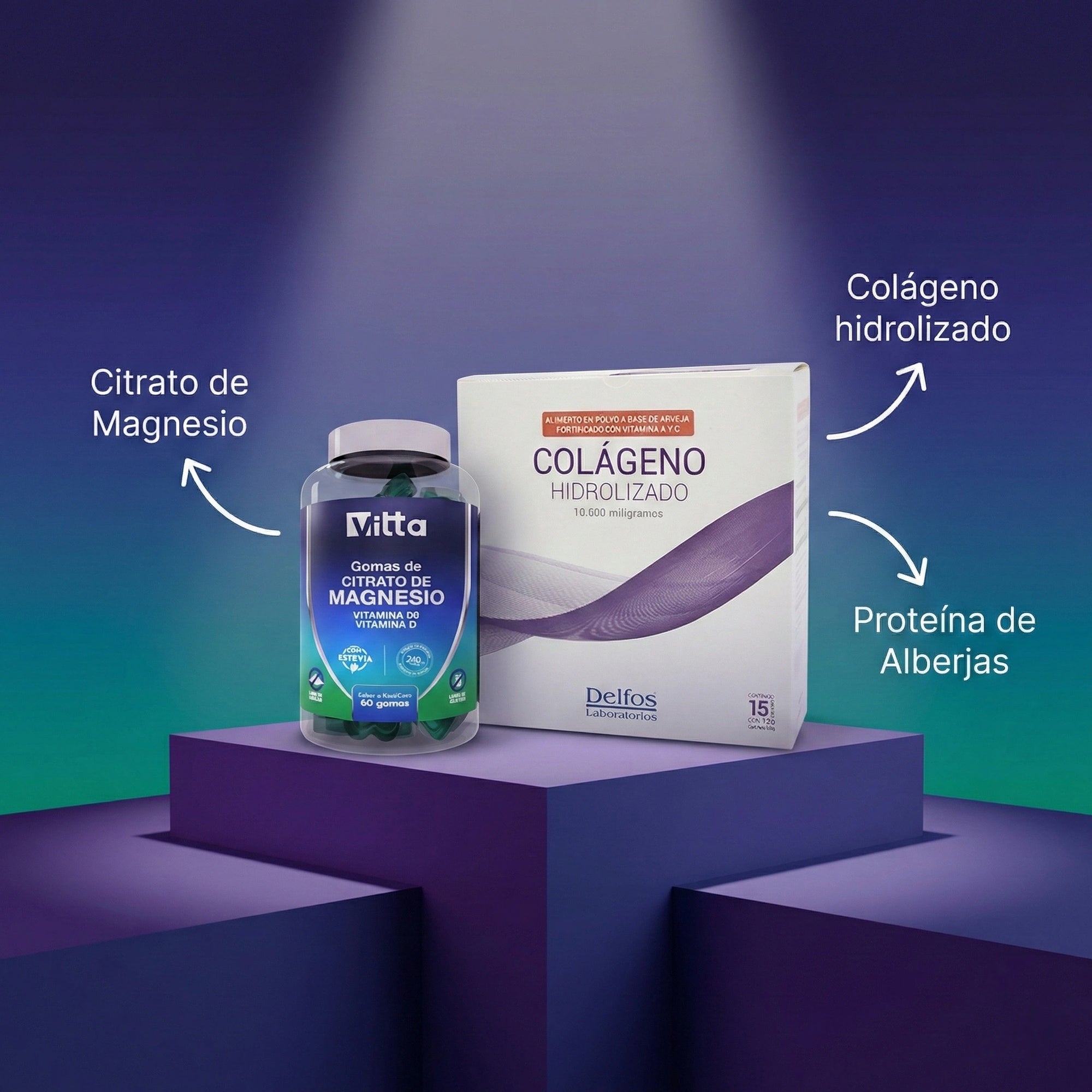 Cólageno artrid + Citrato de magnesio