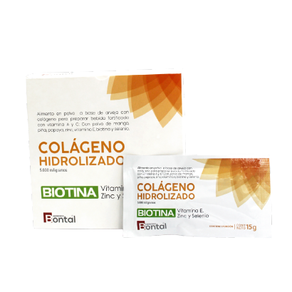 Colágeno con Biotina en Polvo