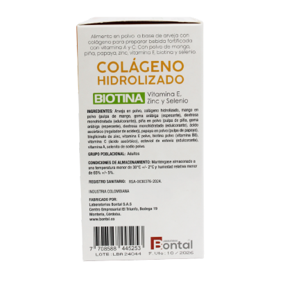 Colágeno con Biotina en Polvo