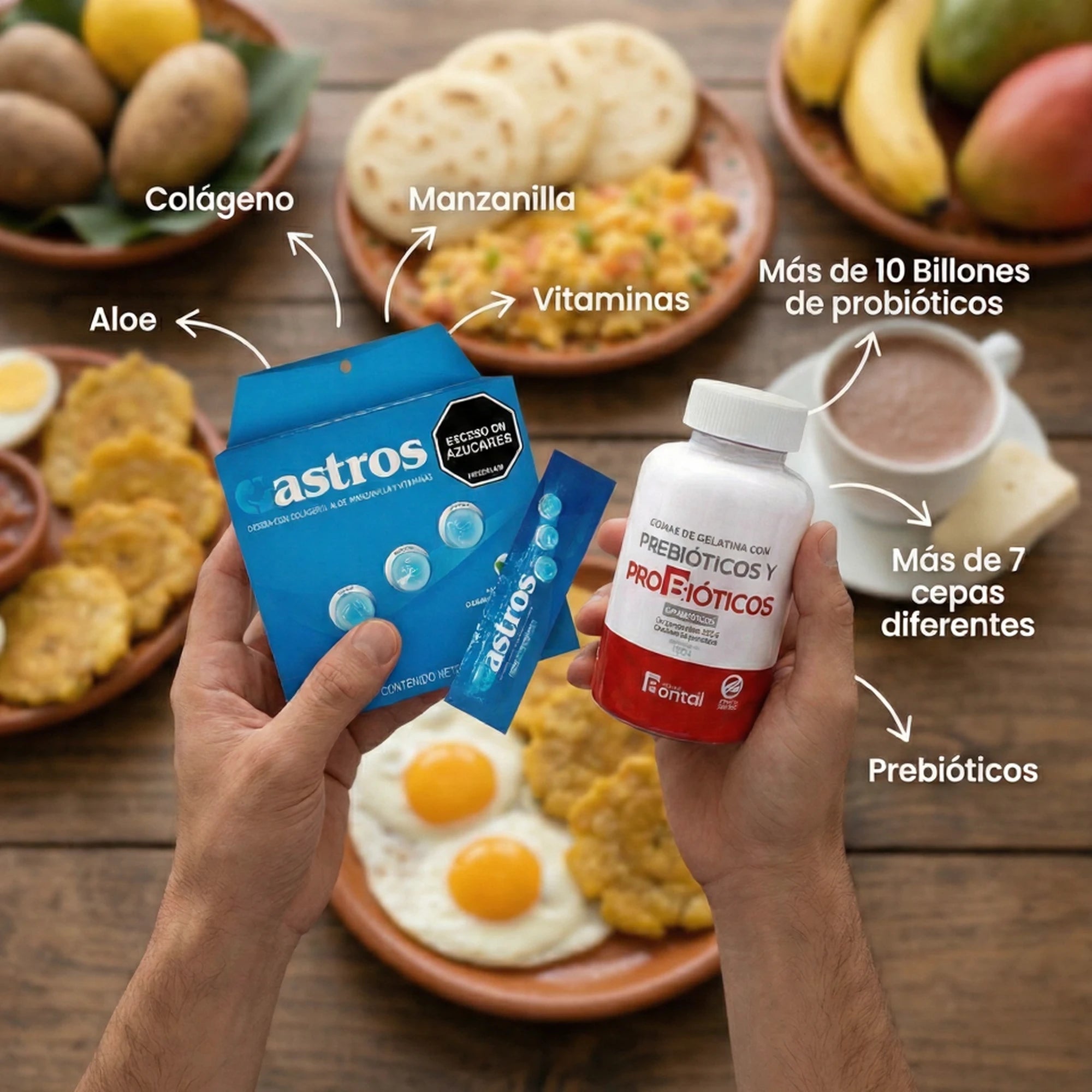 Gastros + Probióticos