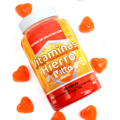 Gomas de Vitamina y Hierro