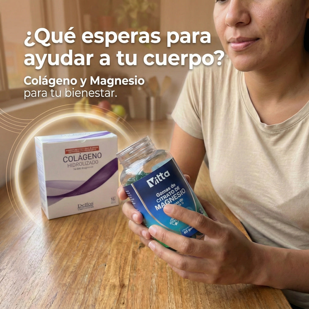 Cólageno artrid + Citrato de magnesio