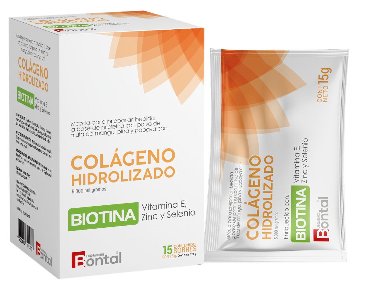 Colágeno con Biotina en Polvo