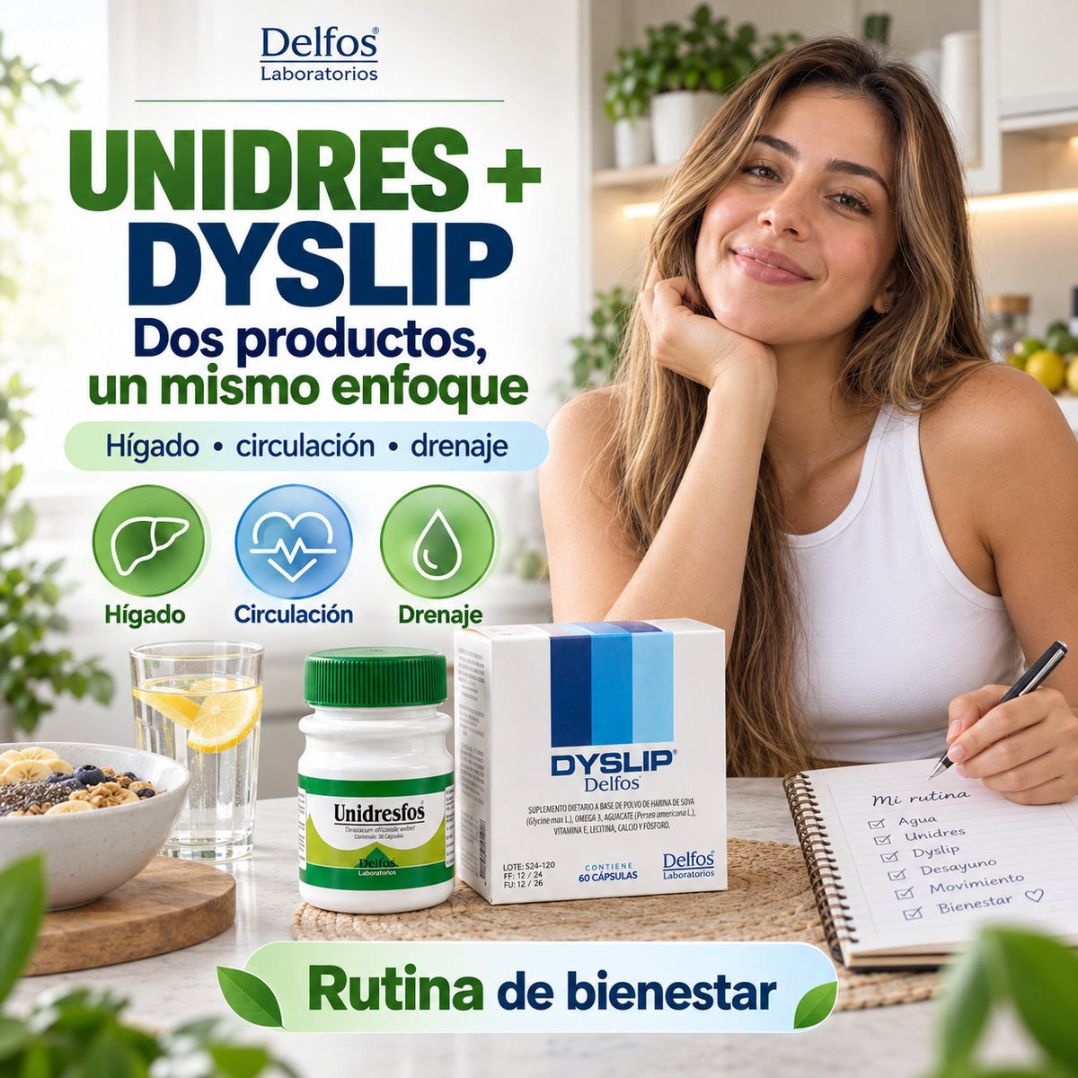Dos productos para una rutina diaria